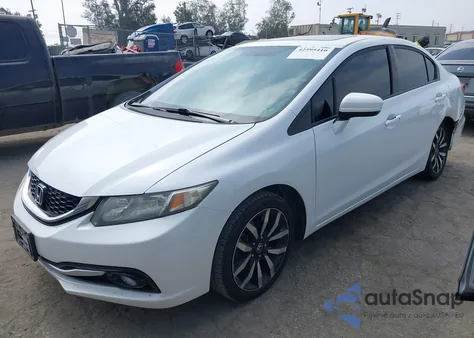 2015 Honda Civic Ex-L from USA, damaged, VIN 19XFB2F91FE214257